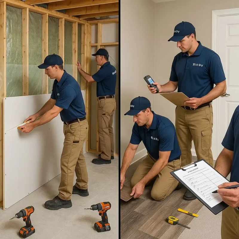 Repairs and Reconstruction process in Venersborg, WA